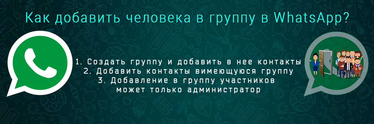 Меня добавили в группу в whatsapp что дальше делать