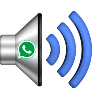 Звук в WhatsApp иконка