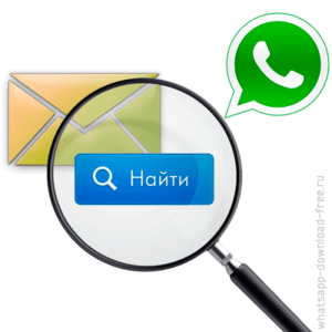 Поиск сообщения внутри чата в WhatsApp на Iphone icon